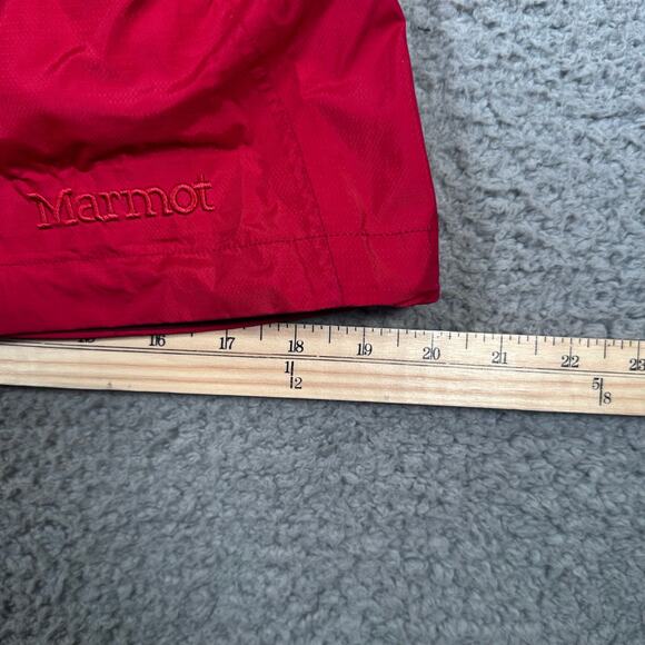 Marmot Lightweight Windbreaker Jacket Womens Small Red‎ Outdoor Hiking Vented - Picture 10 of 16